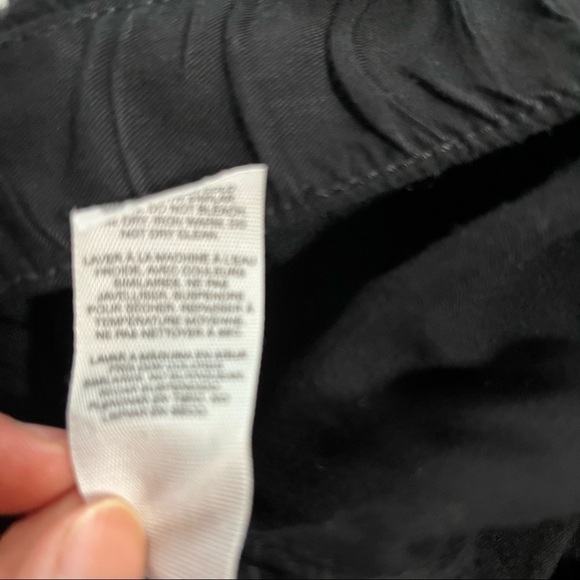 Garage SZ SP Skirt Pants Wide Leg Culottes Black Women - Picture 6 of 16